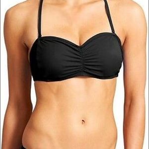 Athleta Convertible Bandeau Bikini Sz 38B/C (Navy)